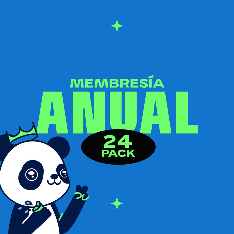 Membresía Anual 24 pack